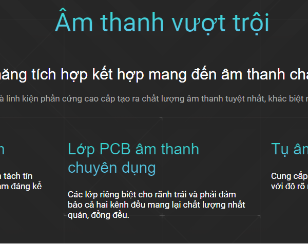 Asus B760m-k có âm thanh vượt trội